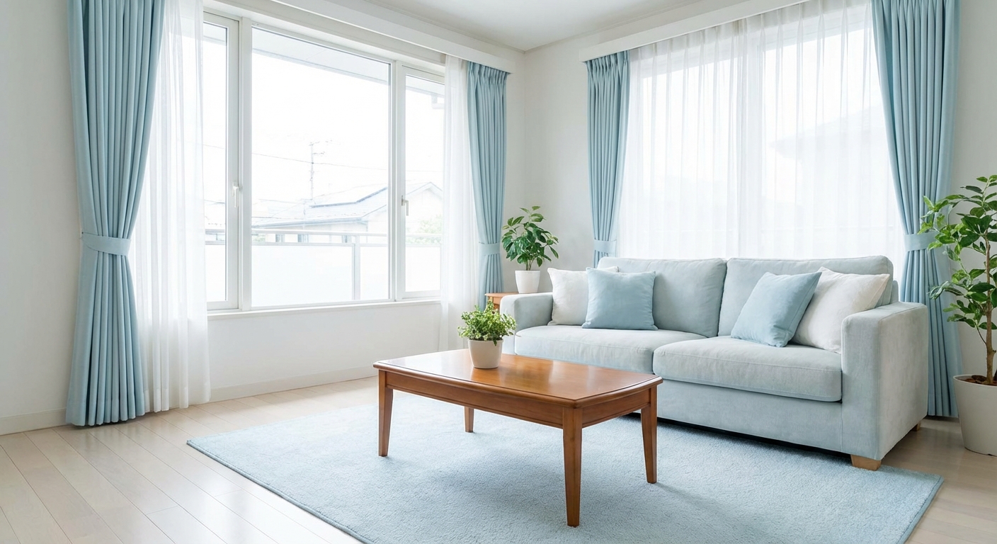 Чистая комната после уборки